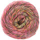 Lana Grossa GOMITOLO SUMMER TWEED | 03-gris foncé/cyclamen/jaune/azalée/abricot