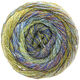 Lana Grossa GOMITOLO SUMMER TWEED | 10-kaki/gris foncé/olive/marine/anthracite