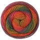 Lana Grossa GOMITOLO VERSIONE | 464-olive foncé/vert foncé/violet gris/fuchsia/rouge
