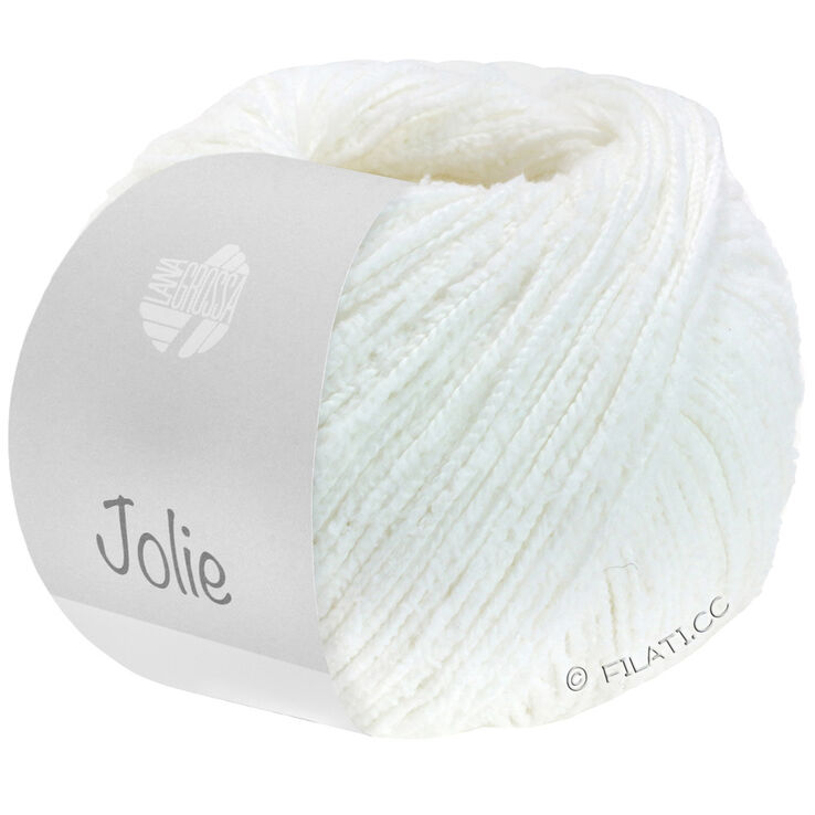 Lana Grossa JOLIE Uni & Dégradé | 001-blanc