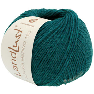 Lana Grossa LANDLUST Alpaka Merino 160 | 435-pétrole