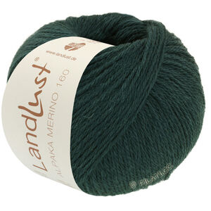 Lana Grossa LANDLUST Alpaka Merino 160 | 447-vert mer profonde