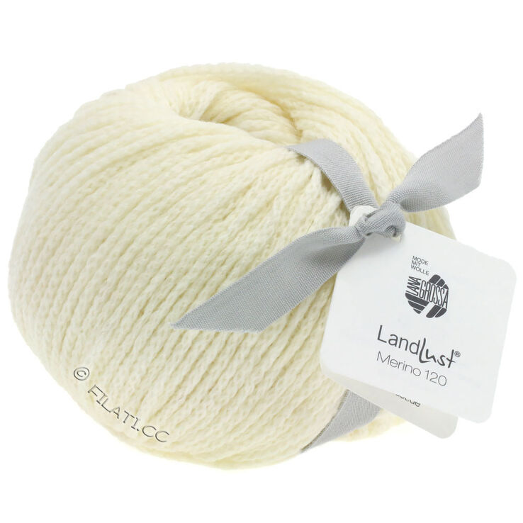 Lana Grossa LANDLUST MERINO 120 | 101-écru