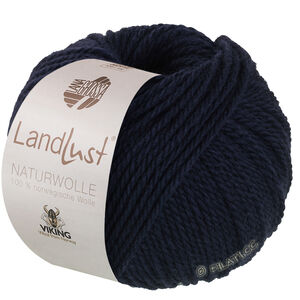 Lana Grossa LANDLUST Naturwolle | 05-bleu noir
