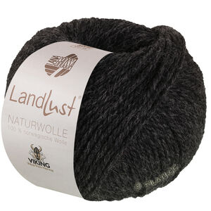 Lana Grossa LANDLUST Naturwolle | 10-anthracite