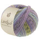 Lana Grossa LANDLUST DIE SOCKENWOLLE | 618-bleu comme violettes/jean/bleu clair/gris clair/gris foncé/jade/pistache/lilas rayé
