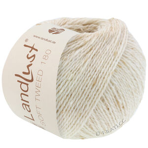 Lana Grossa LANDLUST Soft Tweed 180 | 101-nature chiné