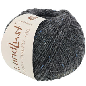 Lana Grossa LANDLUST Soft Tweed 180 | 105-anthracite chiné