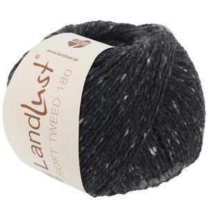 Lana Grossa LANDLUST Soft Tweed 180 | 106-noir chiné