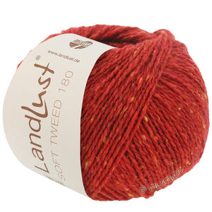 Lana Grossa LANDLUST Soft Tweed 180 | 111-rouge chiné
