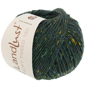 Lana Grossa LANDLUST Soft Tweed 180 | 116-pétrole foncé chiné