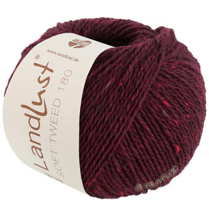Lana Grossa LANDLUST Soft Tweed 180 | 123-bourgogne chiné
