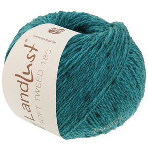 Lana Grossa LANDLUST Soft Tweed 180 | 130-vert pétrole chiné