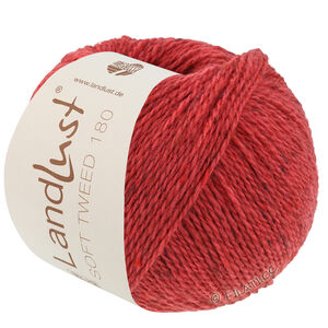 Lana Grossa LANDLUST Soft Tweed 180 | 132-rouge fraise chiné