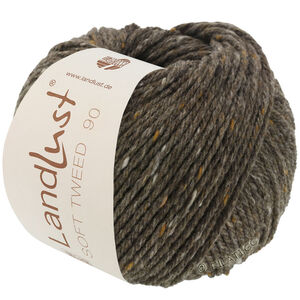 Lana Grossa LANDLUST Soft Tweed 90 | 03-brun gris chiné