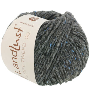 Lana Grossa LANDLUST Soft Tweed 90 | 05-anthracite chiné