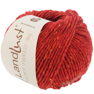 Lana Grossa LANDLUST Soft Tweed 90 | 11-rouge chiné
