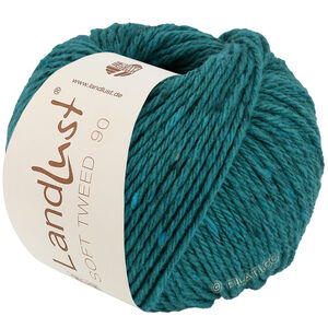 Lana Grossa LANDLUST Soft Tweed 90 | 30-vert pétrole chiné