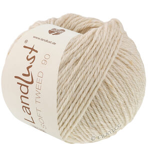 Lana Grossa LANDLUST Soft Tweed 90 | 36-Calcaire coquillier chiné
