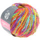 Lana Grossa LEGGERO II Print | 310-orange/turquoise/rose vif/vert/violet/kaki