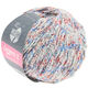 Lana Grossa LEGGERO II Print | 501-blanc/bleu/rouge/turquoise