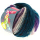 Lana Grossa LEI Mouliné/Color Mix/Spray (Ragazza) | 152-pétrole/nature/violet/rouge foncé