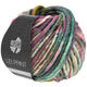 Lana Grossa LEI Print | 528-olive/aubergine/rose vif/écru/pétrole