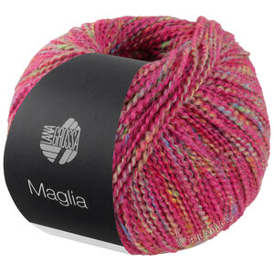 Lana Grossa MAGLIA | 13-rose vif/vert printanier/jaune/bleu azur/orange