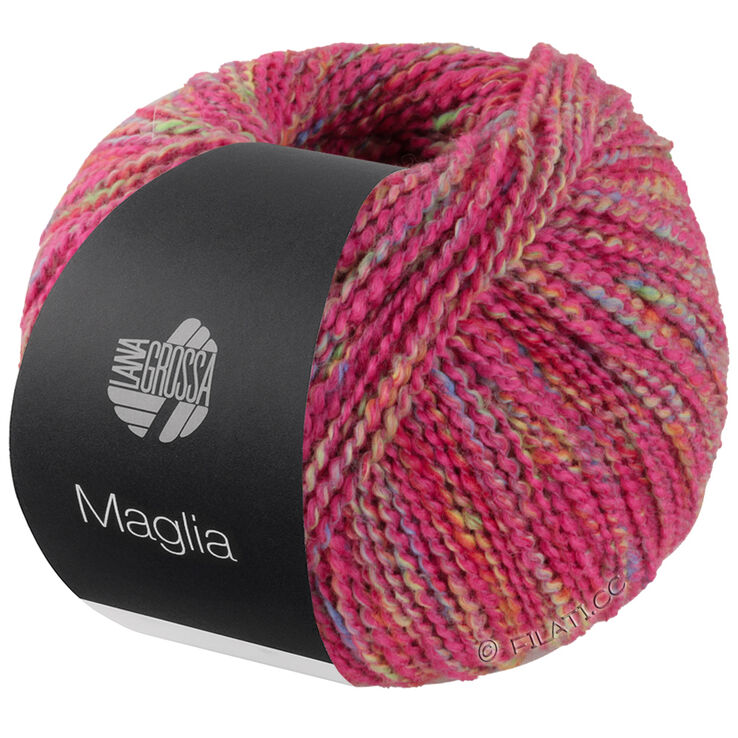 Lana Grossa MAGLIA | 13-rose vif/vert printanier/jaune/bleu azur/orange