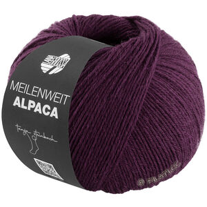 Lana Grossa MEILENWEIT 6-FACH 150g Alpaca | 1007-bordeaux foncé