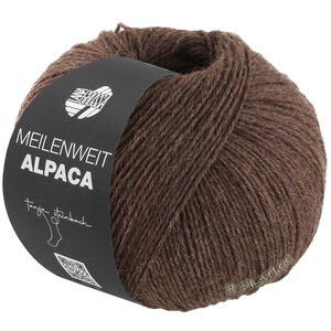 Lana Grossa MEILENWEIT 6-FACH 150g Alpaca | 1022-brun foncé