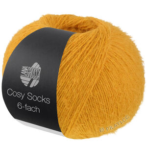 Lana Grossa MEILENWEIT 6-FACH 150g Cosy Socks | 1011-jaune orange