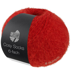 Lana Grossa MEILENWEIT 6-FACH 150g Cosy Socks | 1012-rouge