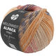 Lana Grossa MEILENWEIT 6-FACH 150g Alpaca Print | 1204-jaune ocre/chameau/beige/rouge framboise/gris