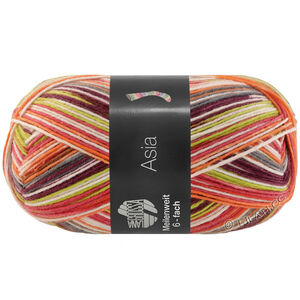 Lana Grossa MEILENWEIT 6-FACH 150g Asia | 9654-