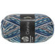 Lana Grossa MEILENWEIT 6-FACH 150g Cervinia | 9756-anthracite/blanc/bleu jean/gris clair/bleu azur