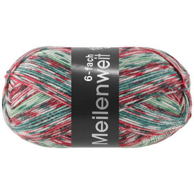MEILENWEIT 6-FACH 150g Merino Christmas Lurex de Lana Grossa