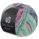 Lana Grossa MEILENWEIT 6-FACH 150g Cosy Socks Dream | 2154-gris/bleu clair/gris bleu/jade/violet gris/violet bleu/fuchsia/vert foncé/vert clair/turquoise