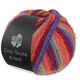 Lana Grossa MEILENWEIT 6-FACH 150g Cosy Socks Multi Stripes | 2205-bordeaux/bleu/beige gris/fuchsia/orange