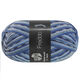 Lana Grossa MEILENWEIT 6-FACH 150g Freddo | 9741-gris bleu/bleu ciel/bleu foncé/gris foncé/blanc/bleu clair/bleu glace