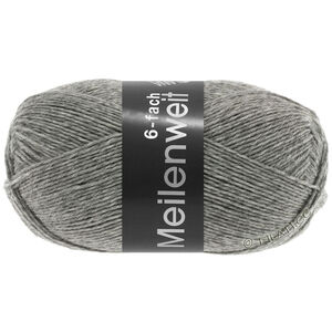 Lana Grossa MEILENWEIT 6-FACH 150g | 8961-gris chiné