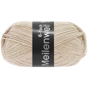 Lana Grossa MEILENWEIT 6-FACH 150g | 9678-beige clair