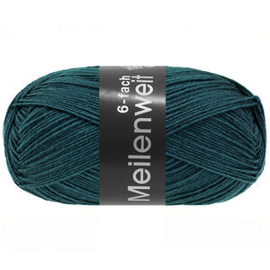 Lana Grossa MEILENWEIT 6-FACH 150g | 9682-pétrole foncé