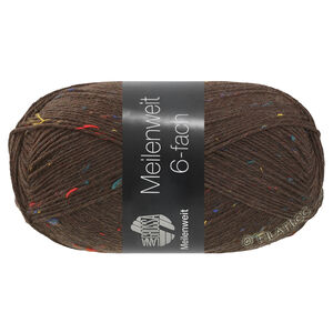 Lana Grossa MEILENWEIT 6-FACH 150g | 9865-brun gris