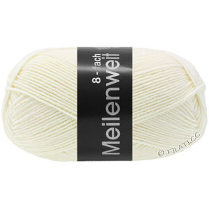 Lana Grossa MEILENWEIT 8-FACH 150g | 9560-écru