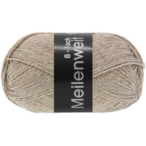 Lana Grossa MEILENWEIT 8-FACH 150g | 9567-beige brun