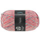 Lana Grossa MEILENWEIT 8-FACH 150g Neve | 9993-rose/rose vif/bleu/blanc/menthe