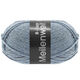 Lana Grossa MEILENWEIT 8-FACH 100g Uni | 9659-bleu gris chiné