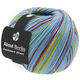 Lana Grossa MEILENWEIT 100g Cashmere Street (ABOUT BERLIN) | 832-turquoise/jaune/vert clair/gris argent/mûre