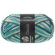 Lana Grossa MEILENWEIT 100g Caccia | 5303-bleu acier/turquoise bleu/jade/pétrole/vert blanc